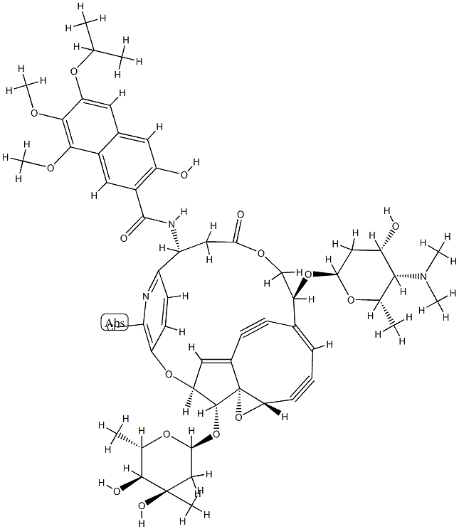 kedarcidin chromophore Structure