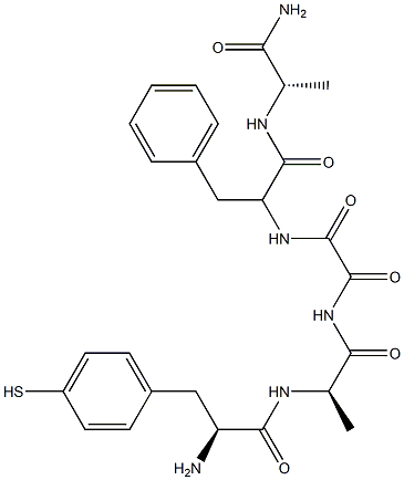 enkephalinamide, Ala(2,5)- Structure