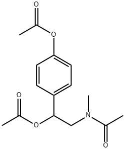 N-(p,β-디히드록시페네틸)-N-메틸아세트아미드디아세테이트