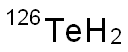 Tellurium126 Structure