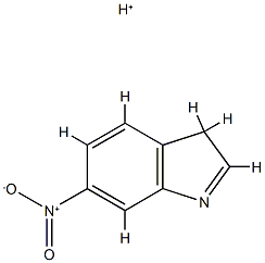 3H-Indole,  6-nitro-,  conjugate  monoacid  (9CI),143932-99-4,结构式