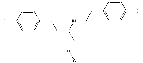 DEHYDROXYRACTOPAMINEHYDROCHLORIDE 结构式