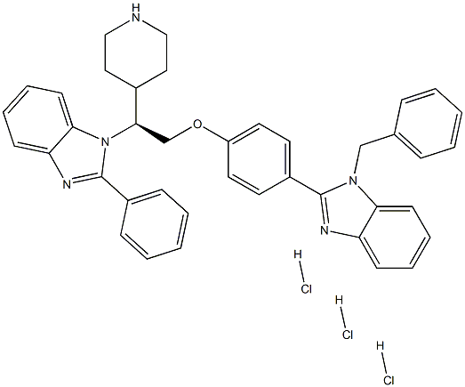 DELTARASIN HYDROCHLORIDE, 1440898-82-7, 结构式