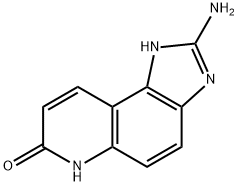 7H-Imidazo[4,5-f]quinolin-7-one,2-amino-1,6-dihydro-(9CI) 结构式