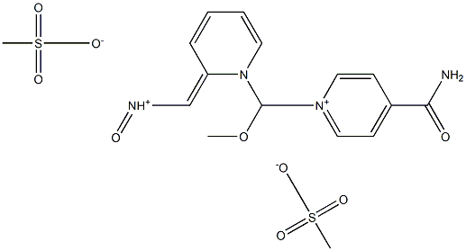 HI-6 DIMETHANESULPHONATE 化学構造式