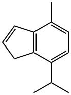 1H-Indene,4-methyl-7-(1-methylethyl)-(9CI) 化学構造式