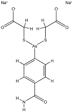 硫胂胺钠,14433-82-0,结构式