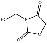 2,4-Oxazolidinedione,3-(hydroxymethyl)-(9CI) Struktur
