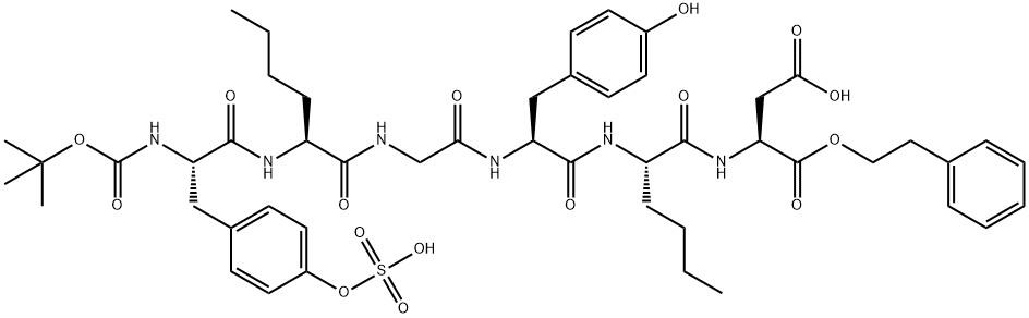 cholecystokinin-J Struktur
