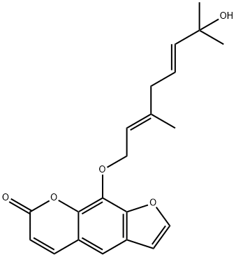 8-(7-羟基-3,7-二甲基-2,5-辛二烯氧基)补骨脂素