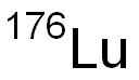 Lutetium176 Structure