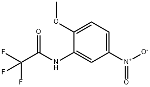 2,2,2-三氟-N-(2-甲氧基-5-硝基苯基)乙酰胺, 144630-48-8, 结构式