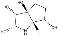 Cyclopenta[b]pyrrole-2,3,3a,6(1H)-tetrol, hexahydro-, (2-alpha-,3-alpha-,3a-ba-,6-alpha-,6a-ba-)- (9CI)|