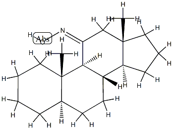 5α-Androstan-11-one oxime 结构式