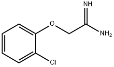 2-(2-chlorophenoxy)acetamidine Struktur