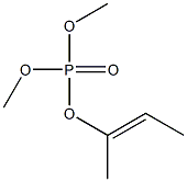 りん酸ジメチル=1-メチル-1-プロペニル 化学構造式