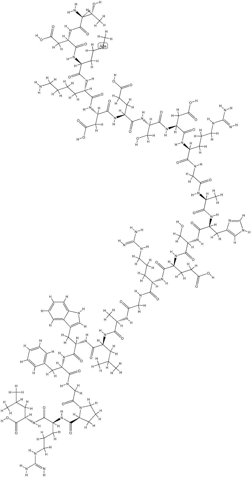 DIAPAUSE HORMONE (SILKWORM, 1-24) Struktur