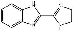 1H-Benzimidazole,2-(4,5-dihydro-1H-imidazol-2-yl)-(9CI),14483-90-0,结构式