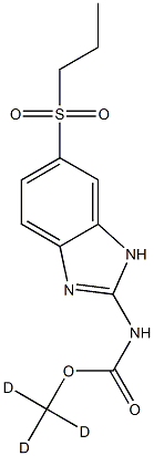 阿苯哒唑砜-D3,1448345-60-5,结构式