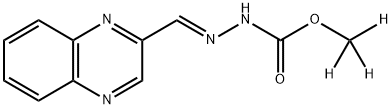 Desoxycarbadox-D3 化学構造式