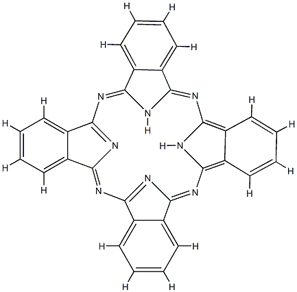 (SP-4-1)-[1,8,15,22-Tetrakis[2-methyl-1-(1-methylethyl)propoxy]-29H,31H-phthalocyaninato(2-)-N29,N30,N31,N32]copper Struktur