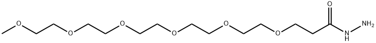 MPEG5-Hydrazide,1449390-64-0,结构式