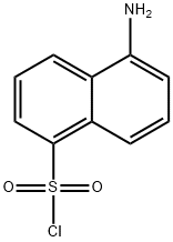 1-Naphthalenesulfonylchloride,5-amino-(9CI) Structure