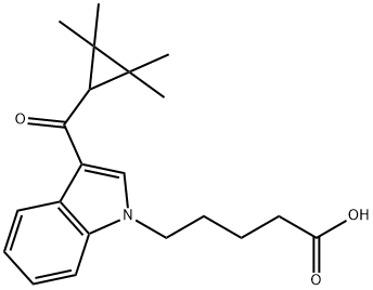 UR-144 N-pentanoic acid metabolite, 1451369-33-7, 结构式