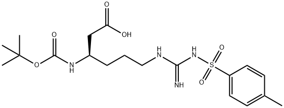 Boc-D-beta-hoMoarginine(Tos) 化学構造式