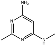 Pyrimidine, 4-amino-2-methyl-6-(methylamino)- (6CI,8CI),14538-81-9,结构式
