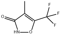 3(2H)-Isoxazolone,4-methyl-5-(trifluoromethyl)-(9CI) Struktur