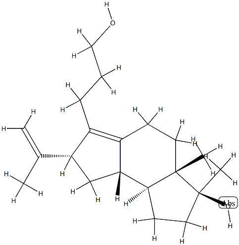4a,17-dimethyl-A-homo-B,19-dinor-3,4-secoandrost-9-ene-3,17-diol,145458-99-7,结构式