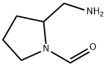 1-Pyrrolidinecarboxaldehyde,2-(aminomethyl)-(9CI) 结构式