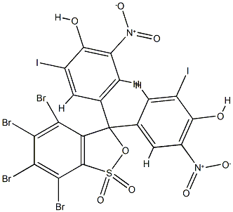 145551-16-2 5',5''-二硝基-3',3''-二碘-3,4,5,6-四溴苯酚磺酞