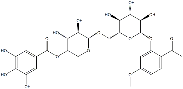 Suffruticoside C Struktur