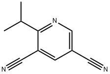 3,5-Pyridinedicarbonitrile,2-(1-methylethyl)-(9CI) 结构式