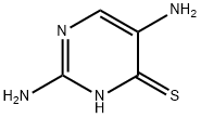 4-Pyrimidinethiol, 2,5-diamino- (6CI,8CI) Struktur