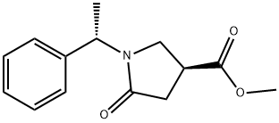 (S)-methyl5-oxo-1-((S)-1-phenylethyl)pyrrolidine-3-carboxylate(WXC02529) Structure