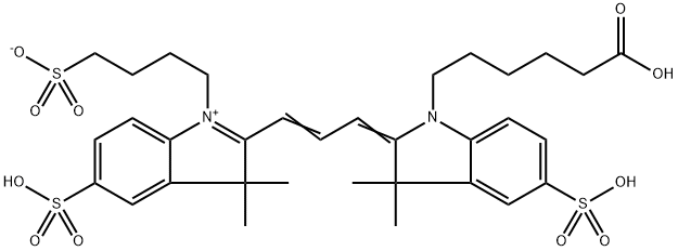 Cy3 Acid(tri SO3) Structure