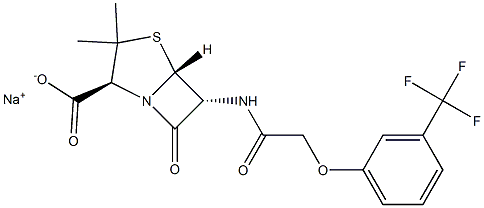 trifluoromethyl penicillin V 结构式