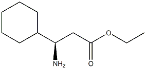 (βR)-β-AMinocyclohexanepropanoic Acid Ethyl Ester 结构式