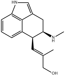 (E)-2-Methyl-3-[1,3,4,5-tetrahydro-4β-(methylamino)benzo[cd]indole-5β-yl]-2-propene-1-ol Structure