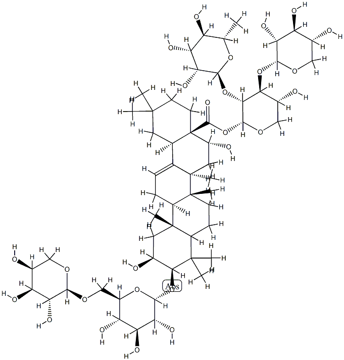 aster saponin G 结构式