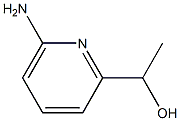 1-(6-氨基吡啶-2-基)乙醇, 146859-53-2, 结构式