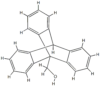 9,10-Dihydro-9,10-[1,2]benzenoanthracene-9-methanol Struktur