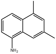 1-Naphthalenamine,5,7-dimethyl-(9CI) 化学構造式