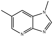 1H-Imidazo[4,5-b]pyridine,1,6-dimethyl-(9CI) 结构式