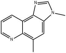 3H-Imidazo[4,5-f]quinoline,3,5-dimethyl-(9CI) Struktur