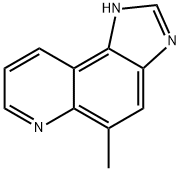 1H-이미다조[4,5-f]퀴놀린,5-메틸-(9Cl)