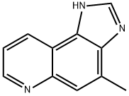 1H-Imidazo[4,5-f]quinoline,4-methyl-(9CI) 化学構造式